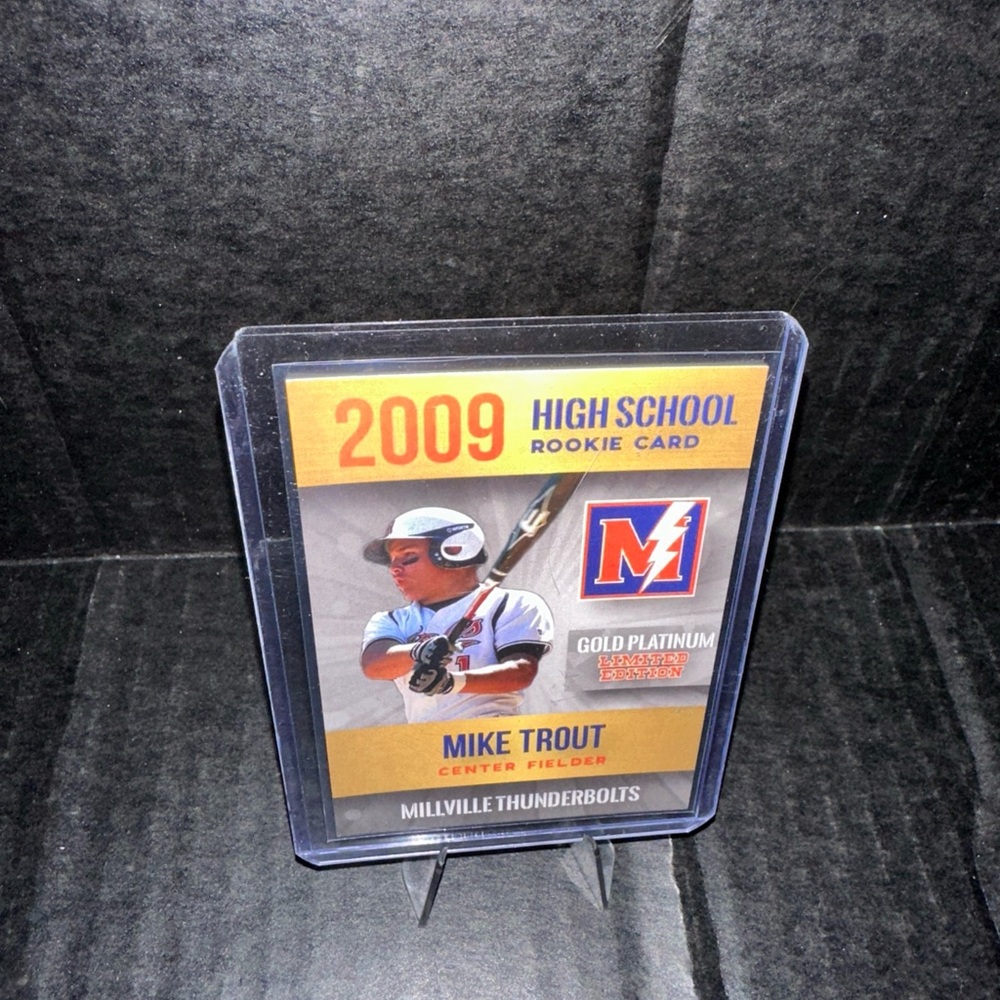Mike Trout Baseball Card 2009 Limited to only 2,000 made.